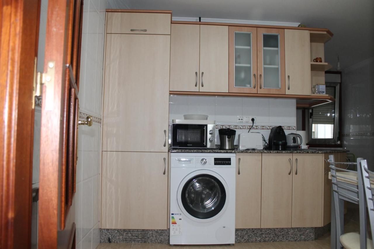 ア・コルーニャCamino Ingles Habitacion Luxe Doble Bano Y Cocinaアパートメント エクステリア 写真